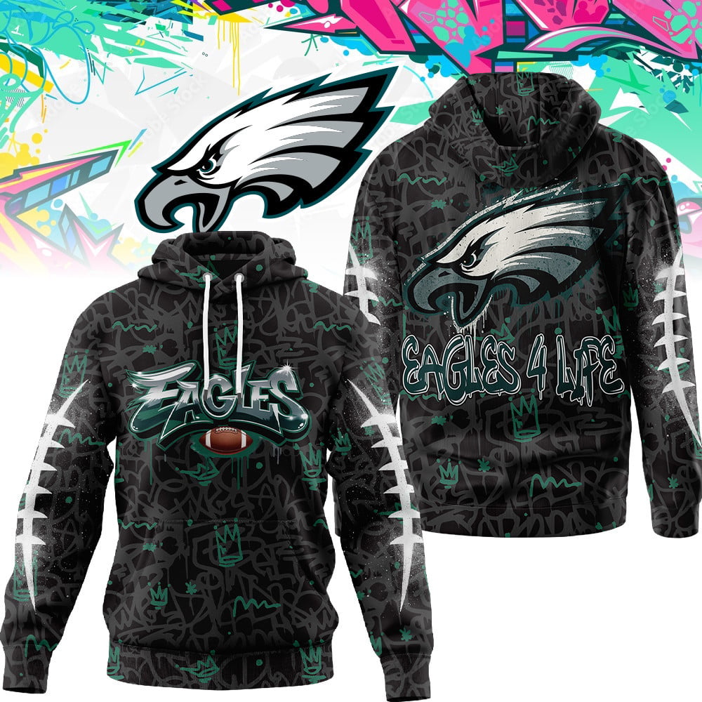 PHI | Premium Special Graffiti My Team 4 Life Hoodie MM