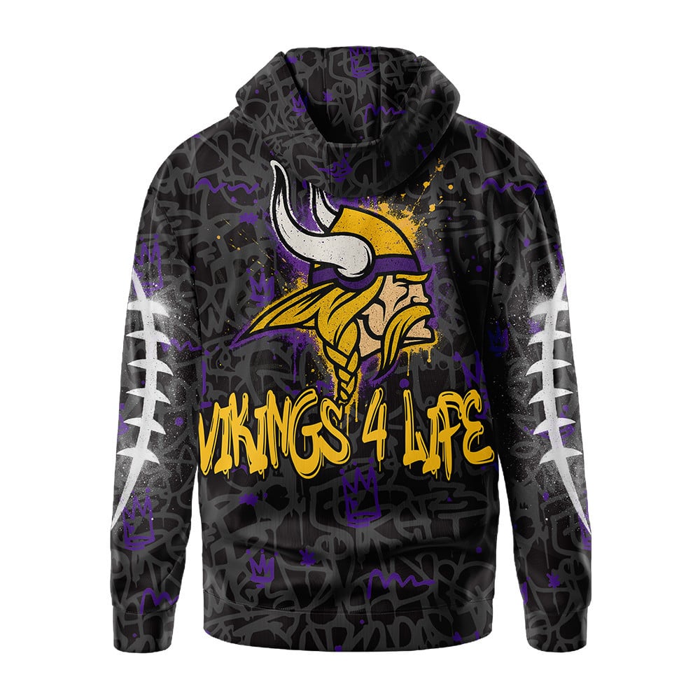 MIN | Premium Special Graffiti My Team 4 Life Hoodie MM