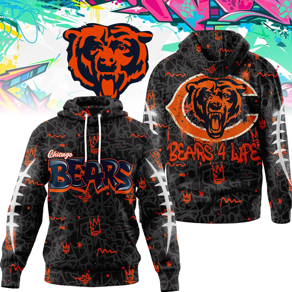 CHI | Premium Special Graffiti My Team 4 Life Hoodie MM