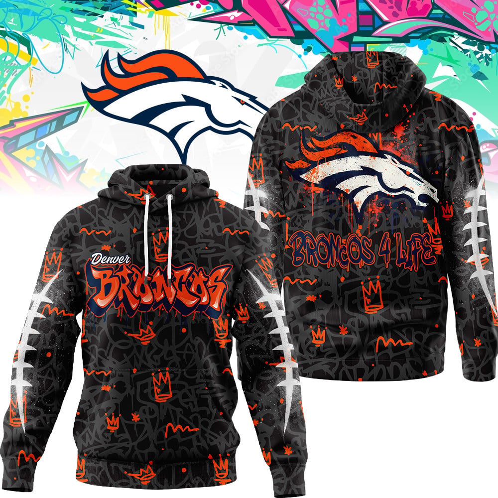 DEN | Premium Special Graffiti My Team 4 Life Hoodie MM