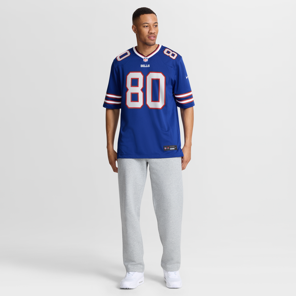 Men's Buffalo Bills Max Tomczak Nike Royal Team Game Jersey