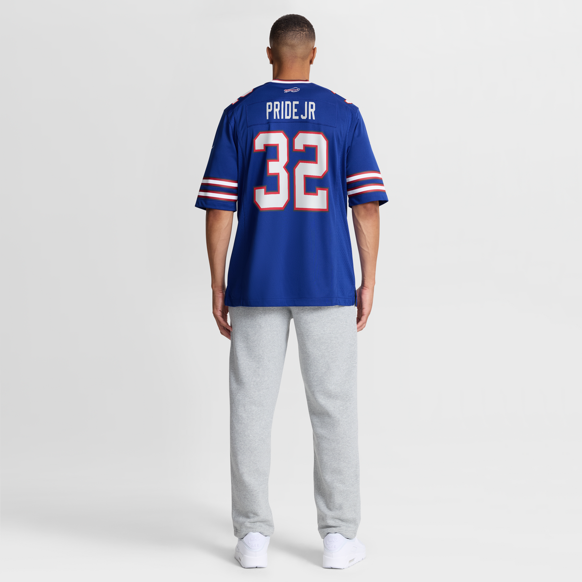 Men's Buffalo Bills Toriano Pride Jr Nike Royal Team Game Jersey